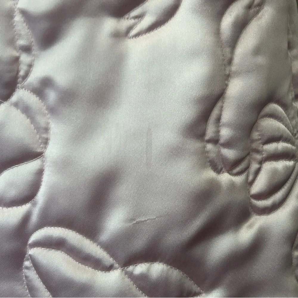 Vintage 50s Coquette Bow Puffer I. Magnin Coat - Picture 9 of 13